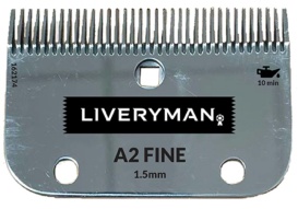 Liveryman A2 Fine Blade Clips to 1.5mm